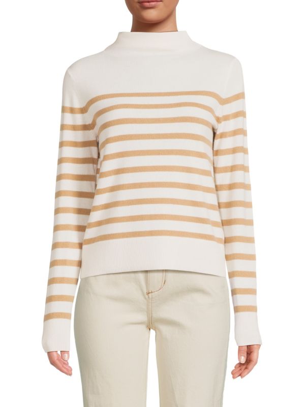 Vince Brenton Striped Wool & Cashmere Sweater